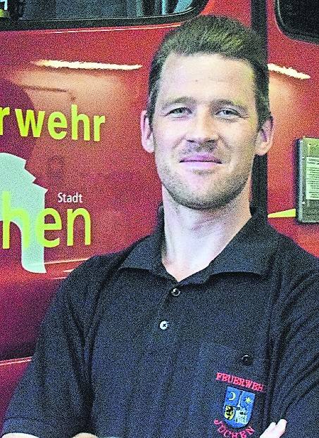 Ehrenamtlich bei der Feuerwehr Jüchen. <![CDATA[]]>