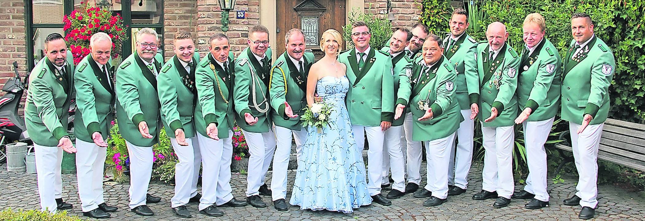  Königszug – Jägerzug „Ever Jrön“ – ein „wahrlich“ königlicher Jägerzug.  