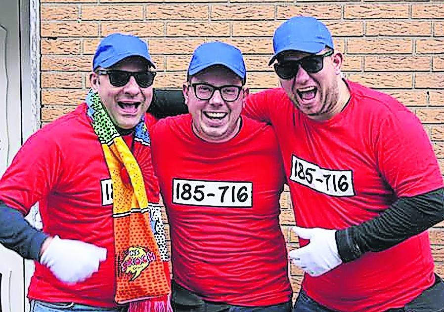  Oliver London, Dirk Korte und Johannes Erdmann werden im November zum Dreigestirn proklamiert. 