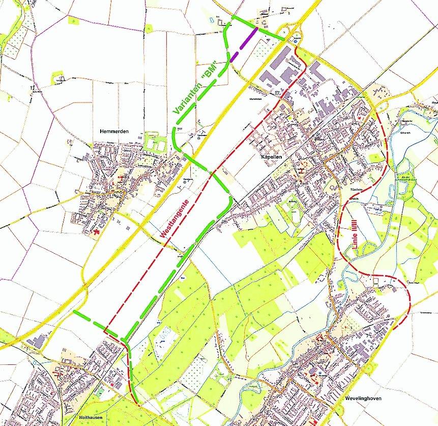 Der „Krützen-Highway“ als dritte Alternative: Vier Orte profitieren!