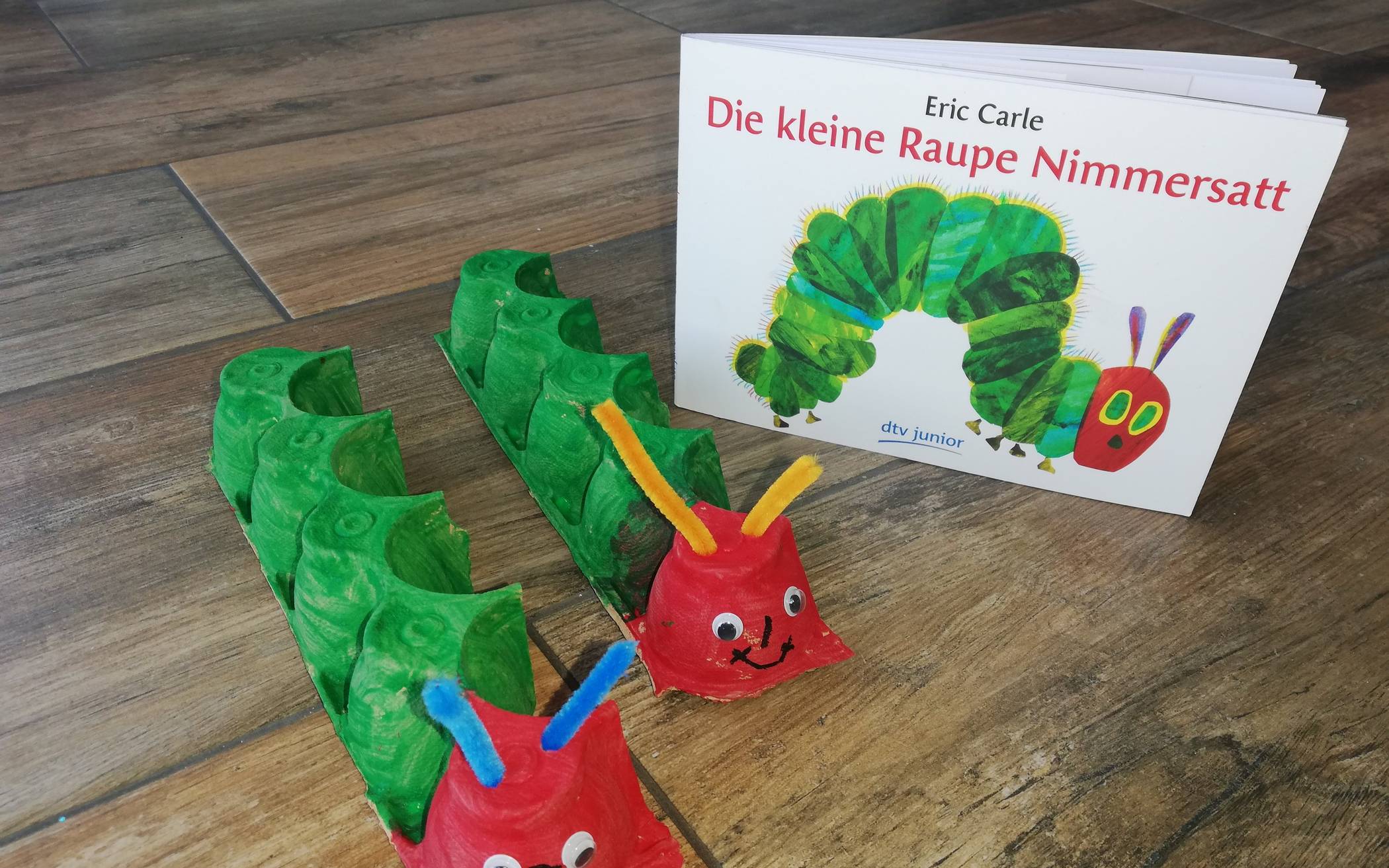 Tiotal süß: Die kleine Raupe Nimmersatt