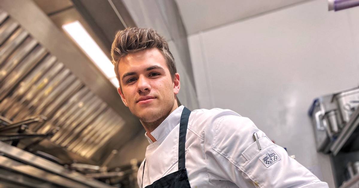 Luca Urbschat Ostermenü mit rote Bete, Lamm und Schwarzwälderkirsch im Glas