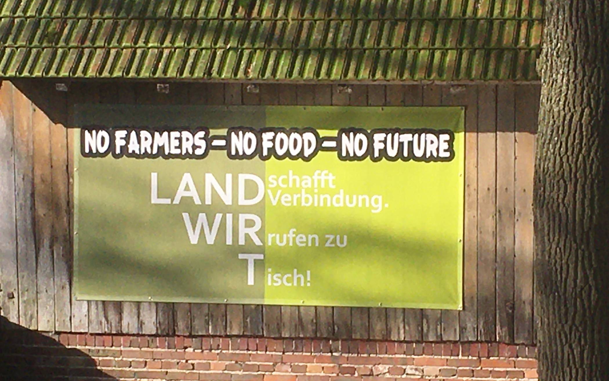 Pfiffige Bauern-Proteste hinderten die Bundesregierung nicht