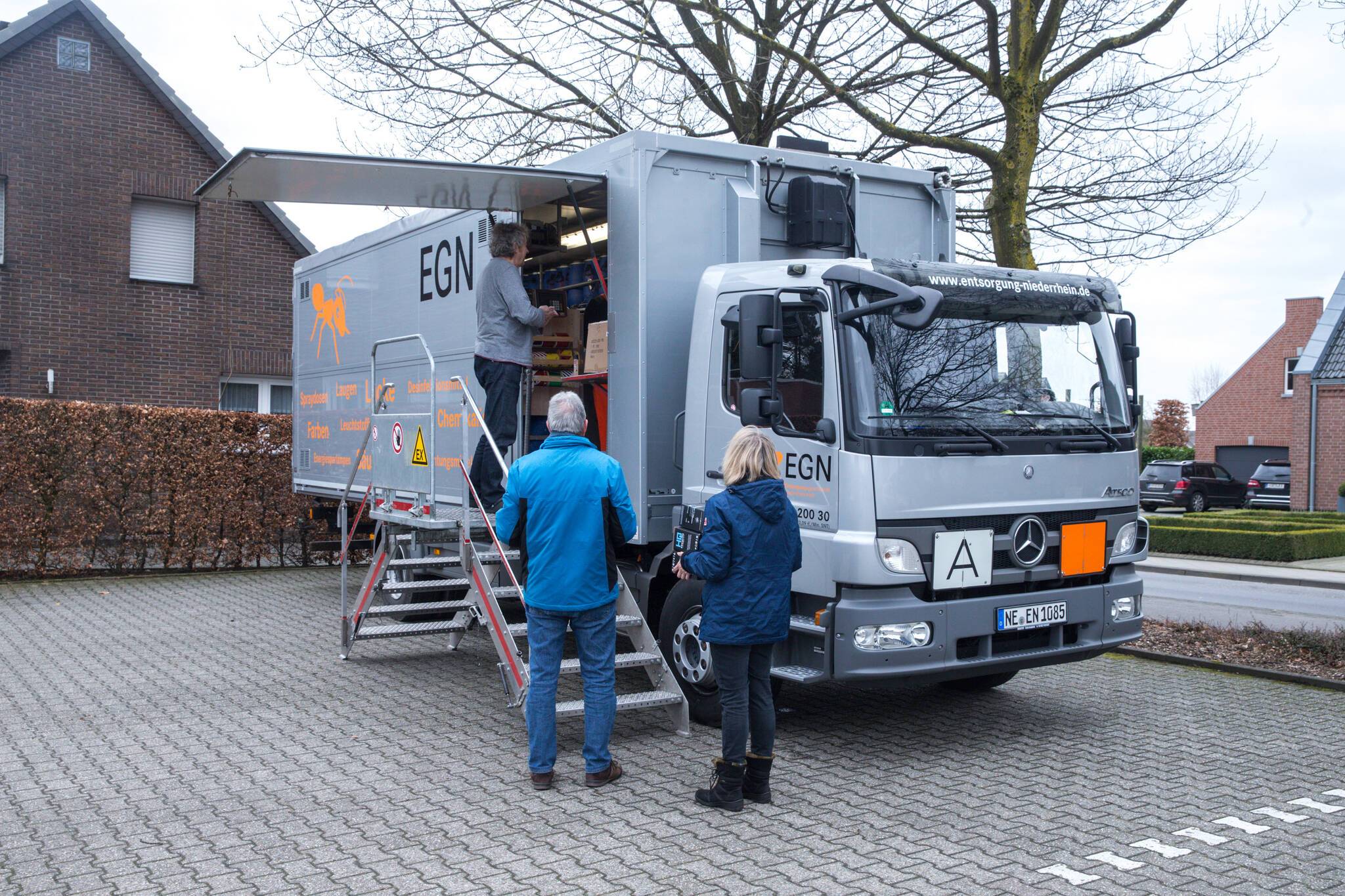  Das Schadstoffmobil des Kreises startet am Dienstag 