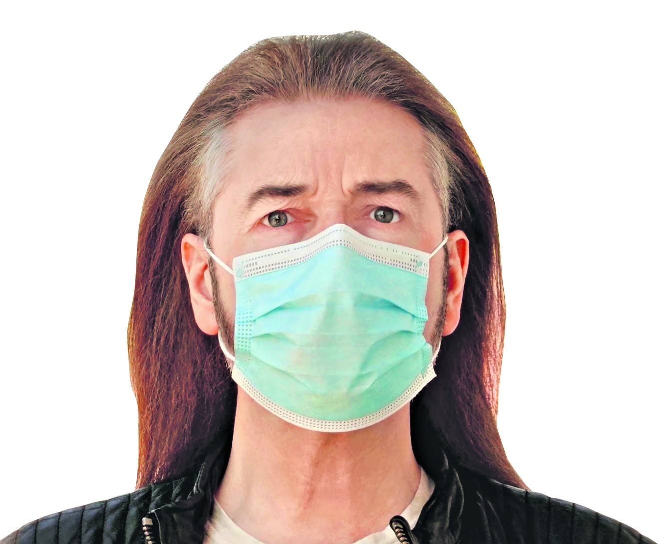  Donat Brandt ist von der Wirksamkeit der Gesichtsmasken in der Corona-Krise überzeugt. In einem weiteren Bericht (Seite 15) räumen wir mit Vorurteilen auf.  