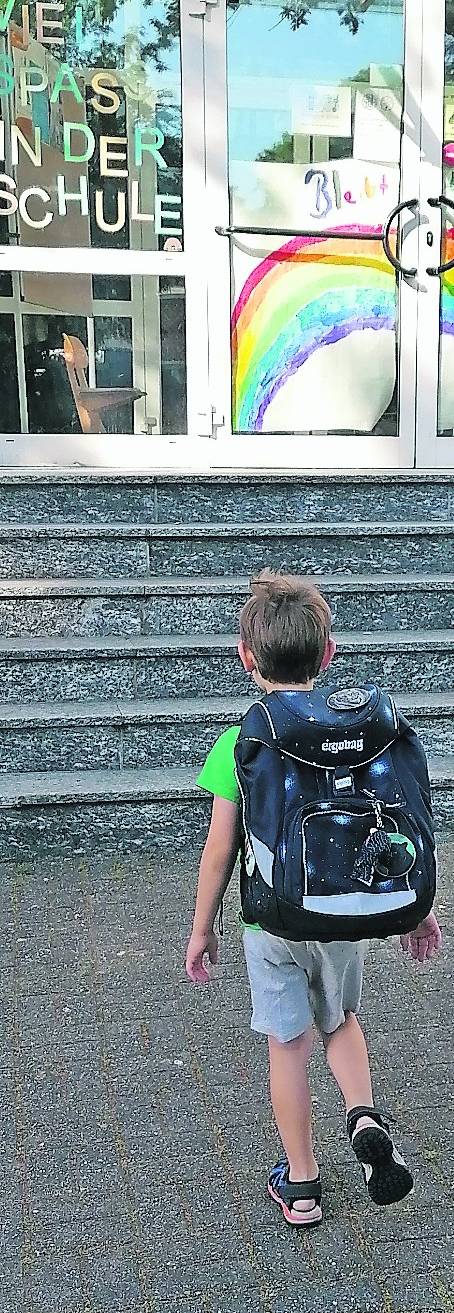   Auf Dauer sollen die Grundschüler aus Hochneukirch in das Gebäude der Gesamtschule ziehen.  