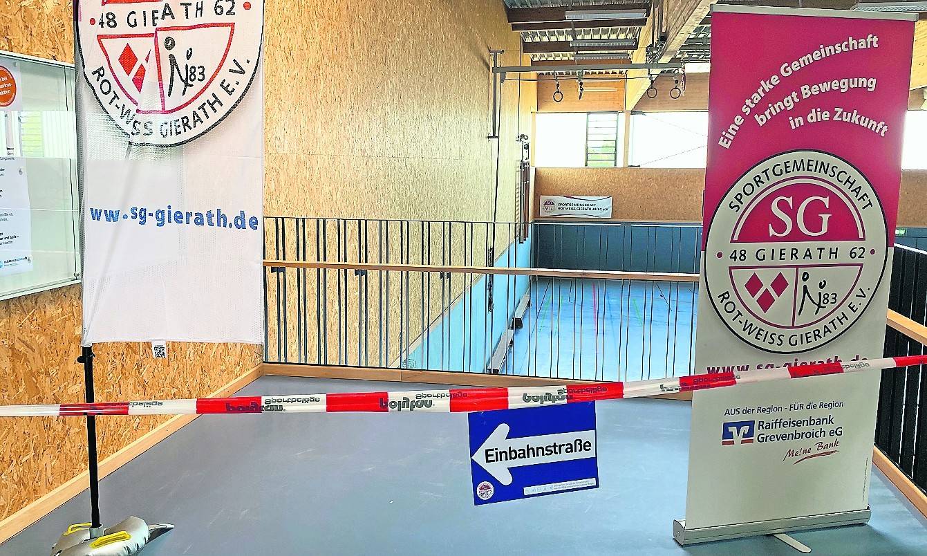 Der Vorstand der SG ist auch für den sicheren Betrieb der Dreifachturnhalle verantwortlich.Wichtig für den Wiederstart des Vereinssport: Alle müssen sich an die Regeln halten.  
