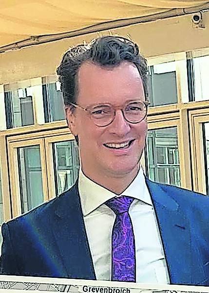  Verkehrsminister Hendrik Wüst.  
