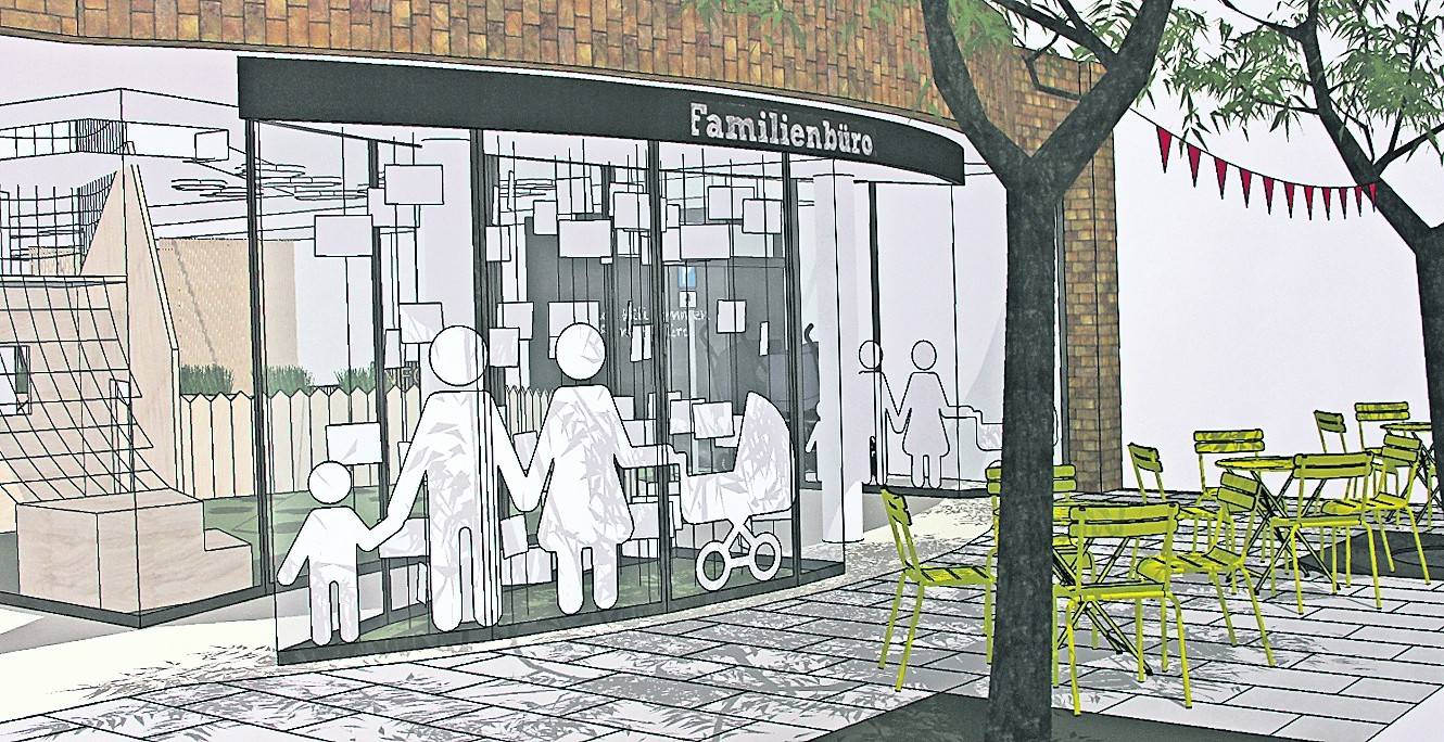 Das „Familienbüro“ kommt mitten in die Breite Straße