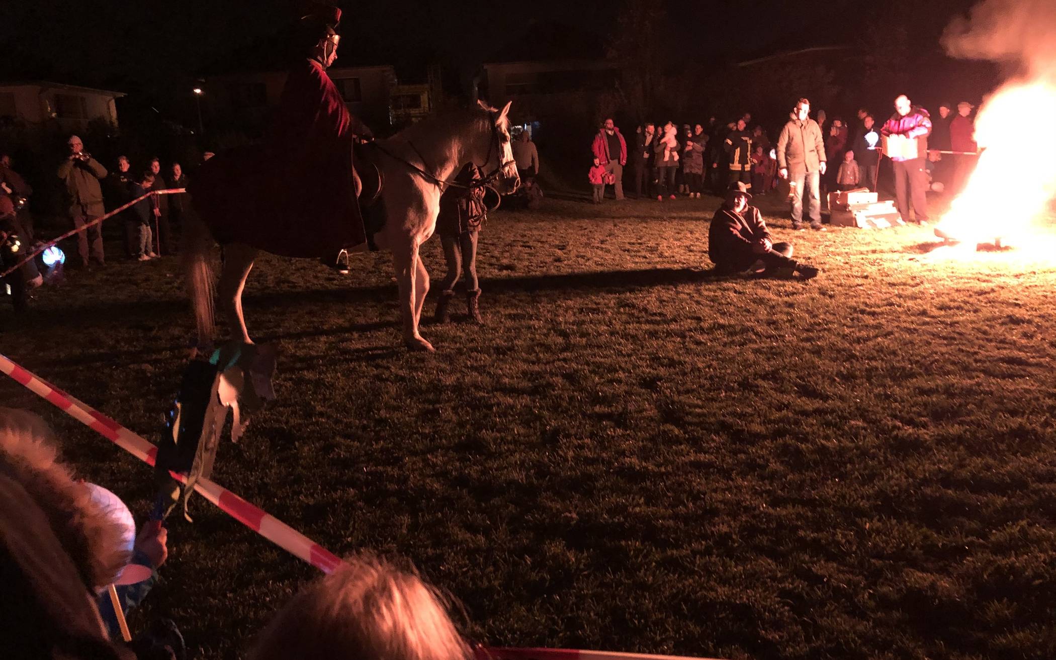 St. Martin schickt Gruß an die Holzer Kinder