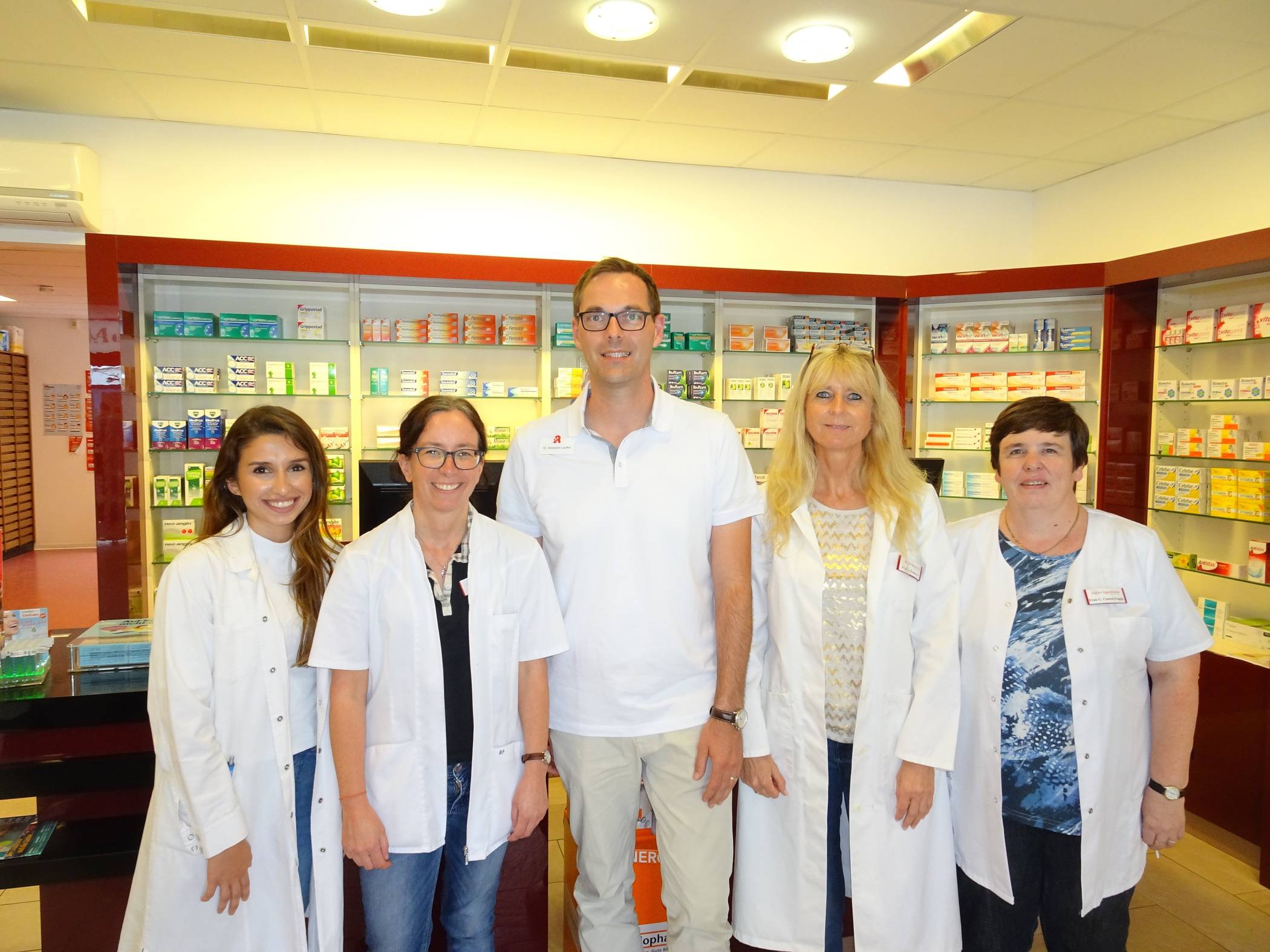  Dr. Sebastian Leuffen und sein Team können aufatmen: Sie sind nicht von der AvP-Insolvenz betroffen, der Apotheker mahnt dennoch Hlfen für seine Kollegen an. 
