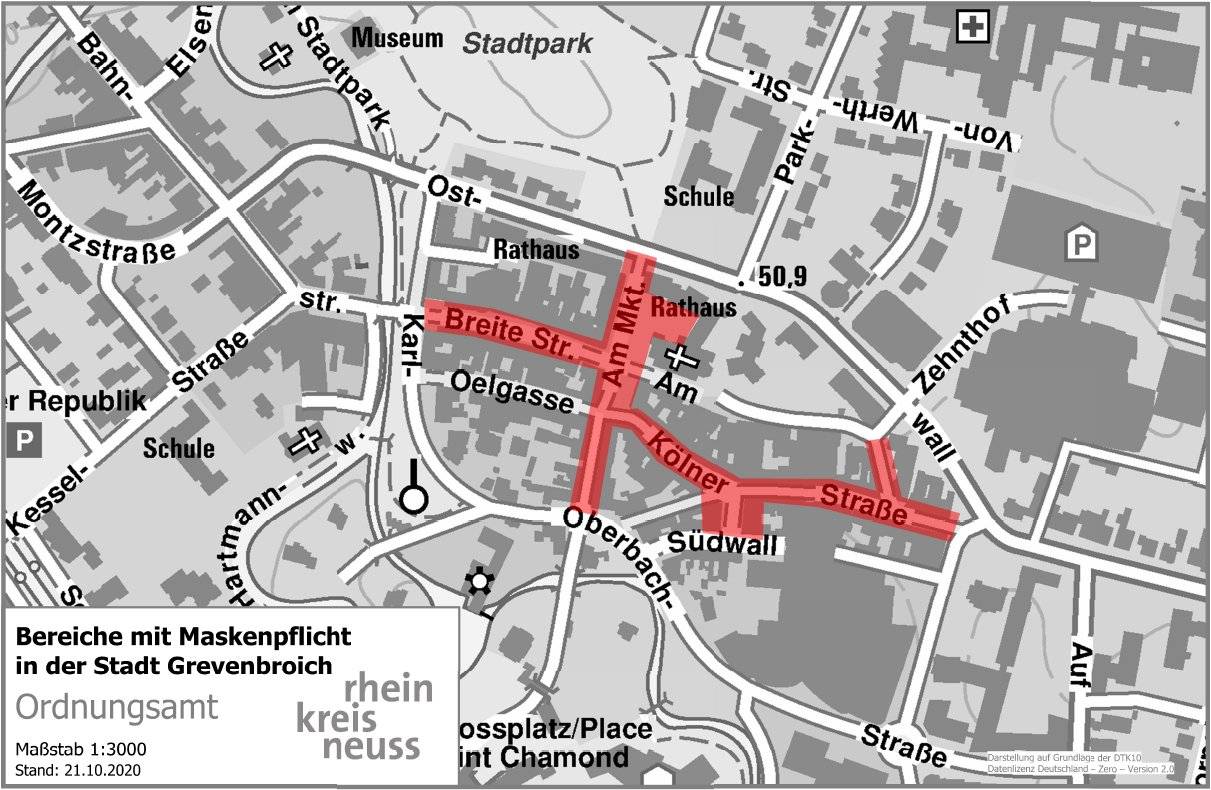  In diesen Bereichen gilt die erweiterte Maskenpflicht. 