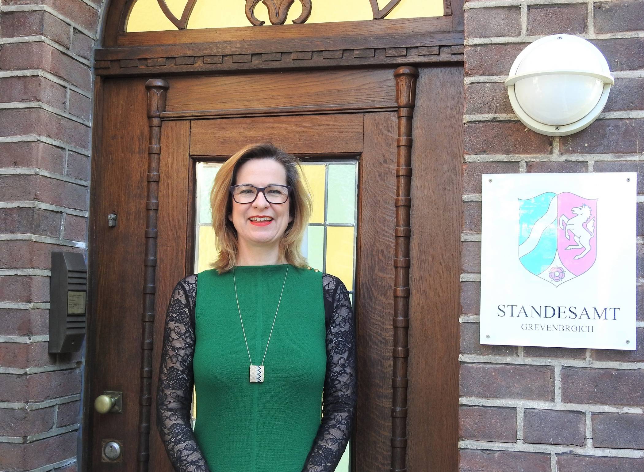  Standesbeamtin Alexandra Körlin und ihr neu aufgestelltes Team haben auch über die Krise zusammengefunden. 