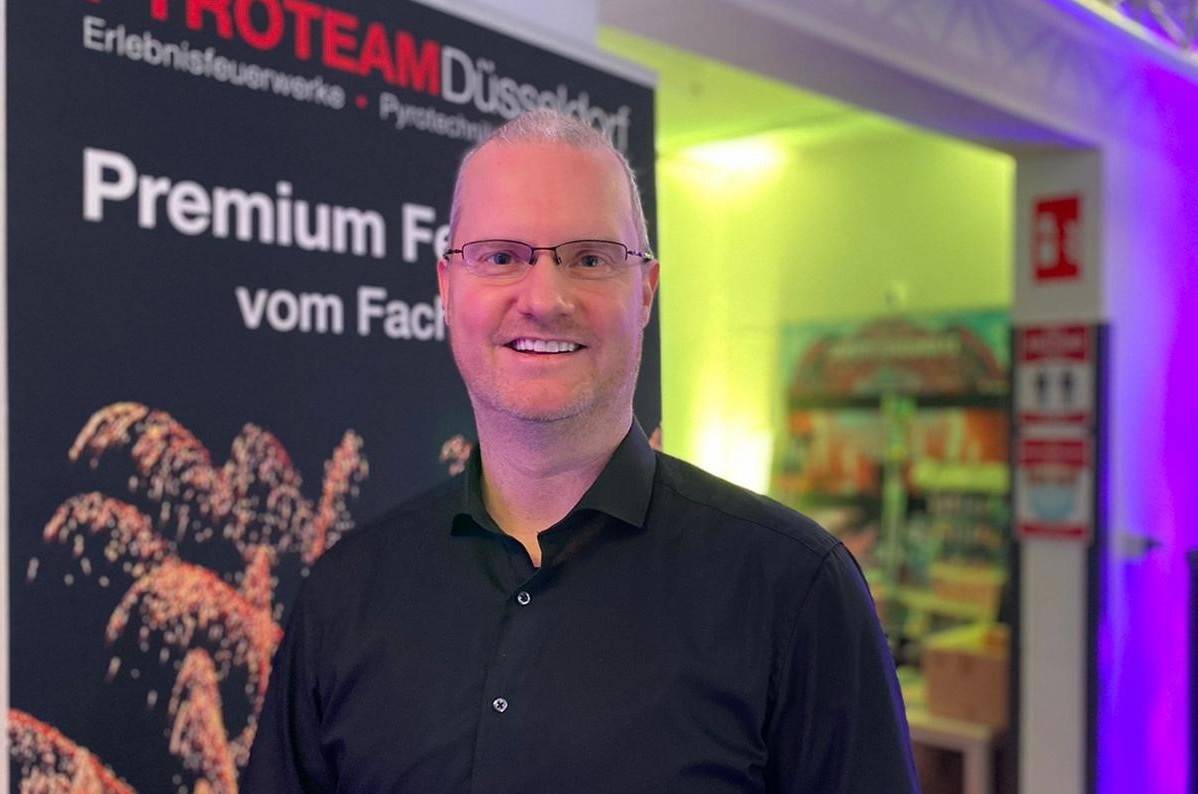  Sascha Krumbach macht sich Gedanken um die Feuerwerksindustrie. 