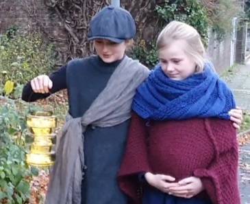 Den Weg von Josef und Maria zur Krippe zeigen die Kinder der Gemeinde in einem Online-Clip.  