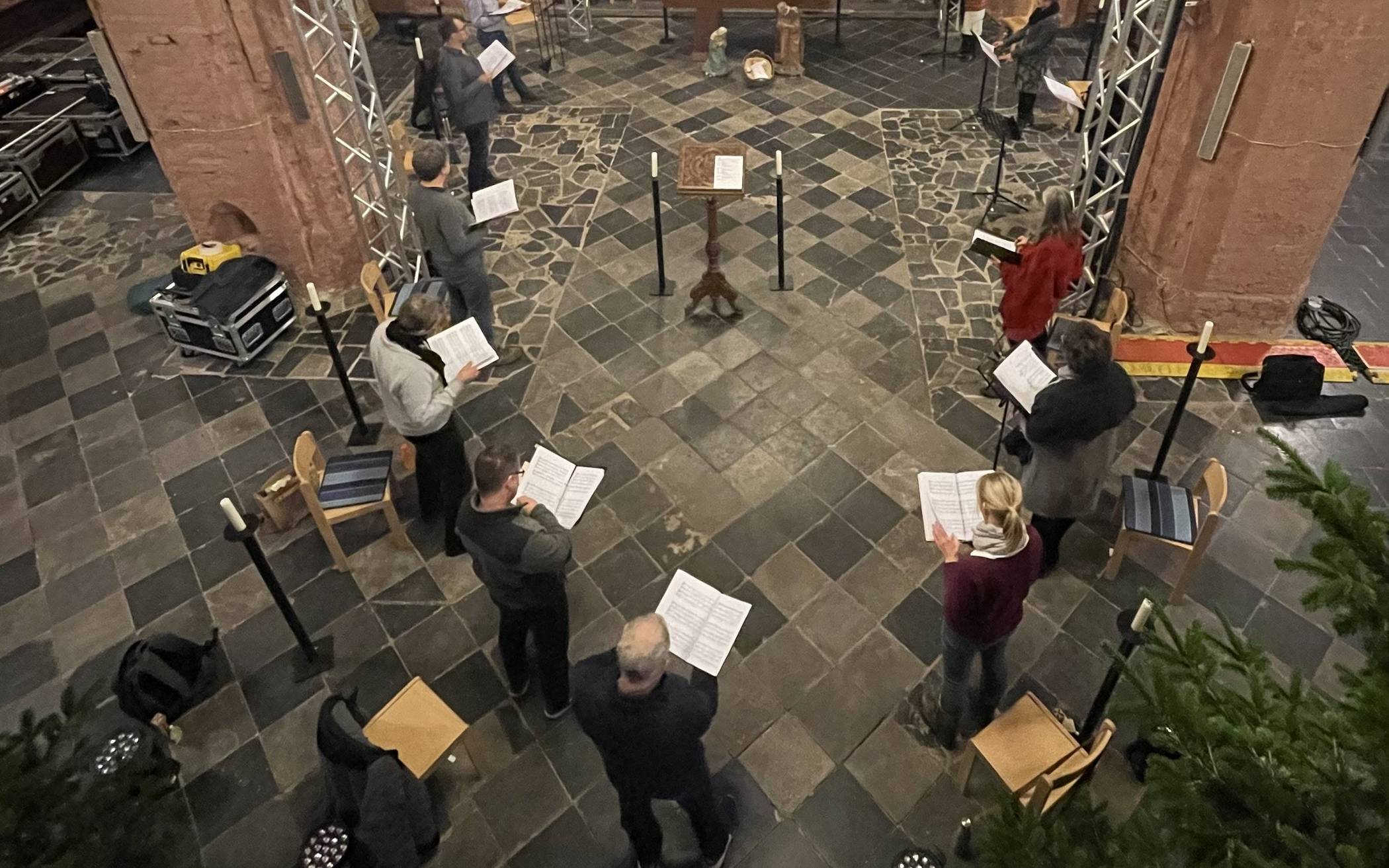 ARD-Christmette mit Uli
Clancett aus Alten Kirche