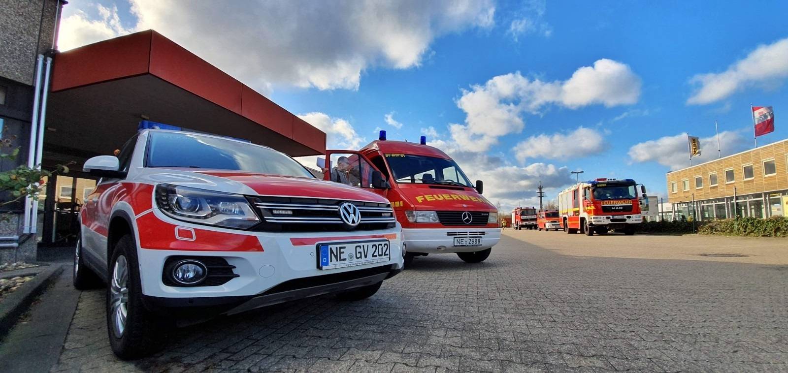  Die Feuerwehr Grevenbroich blickt auf ein einsatzreiches Jahr zurück. 