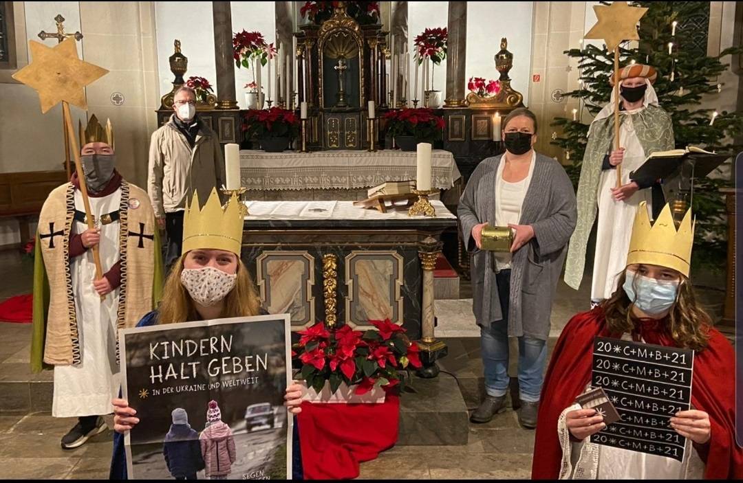 Segen der Sternsinger kann in der Kirche abgeholt werden